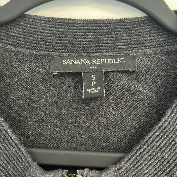 Banana Republic Dark Grey Cardigan Sweater - Picture 7 of 9